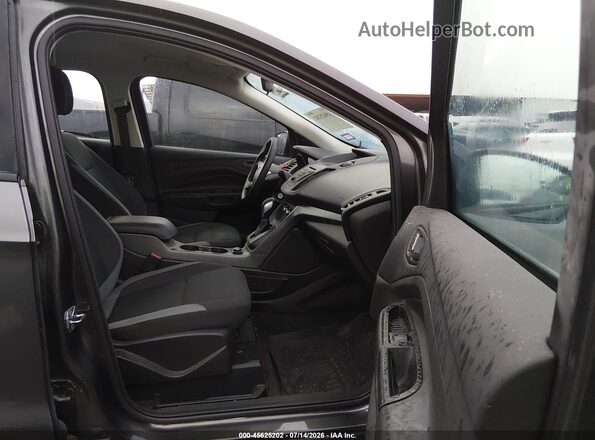 1FMCU0F79GUB47017 2016 FORD ESCAPE Gray წინა სალონის ხედი