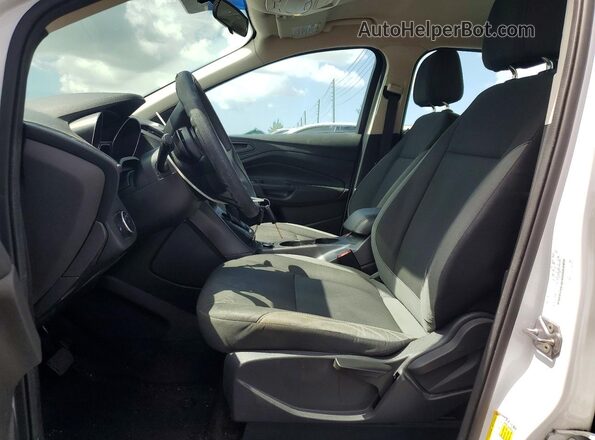 1FMCU0F79GUB66778 2016 FORD ESCAPE White Widok wnętrza z przodu
