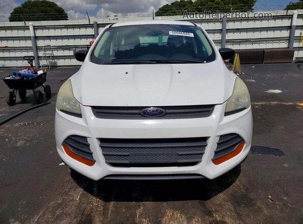1FMCU0F79GUB66778 2016 FORD ESCAPE White Widok z przodu