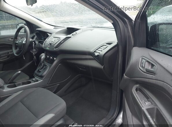 1FMCU0F79GUC05384 2016 FORD ESCAPE Gray Vista interior delantera