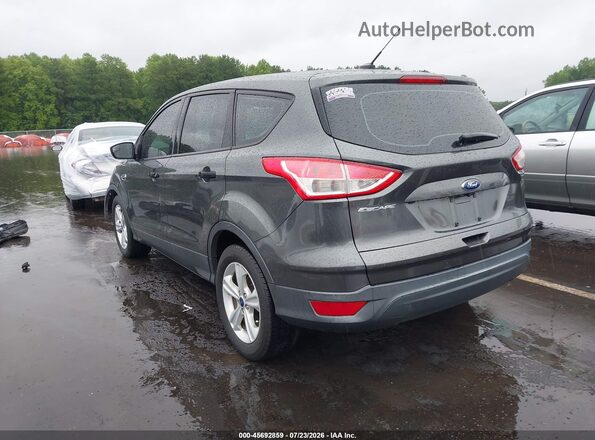 1FMCU0F79GUC05384 2016 FORD ESCAPE Gray Trasero izquierdo