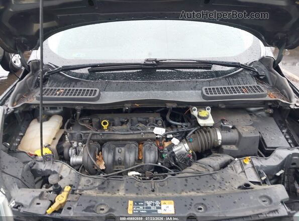 1FMCU0F79GUC05384 2016 FORD ESCAPE Gray Vista trasera
