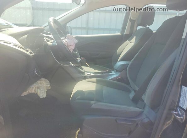 1FMCU0F79GUC73331 2016 FORD ESCAPE Black Вид салону спереду