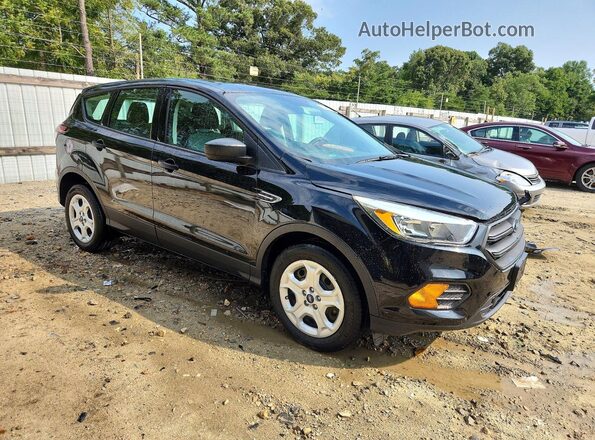 1FMCU0F79HUA46495 2017 FORD ESCAPE Black Przód prawy