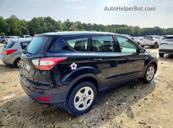 1FMCU0F79HUA46495 2017 FORD ESCAPE Black Tył prawy