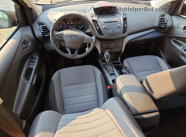 1FMCU0F79HUA46495 2017 FORD ESCAPE Black Widok deski rozdzielczej