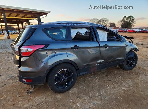 1FMCU0F79HUC89644 2017 FORD ESCAPE Серый Задняя правая четверть