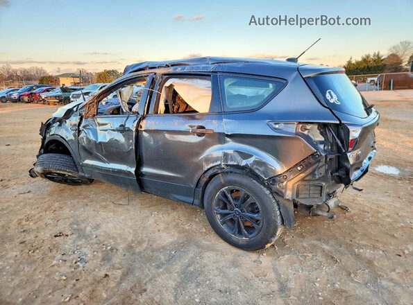 1FMCU0F79HUC89644 2017 FORD ESCAPE Серый Задняя левая четверть
