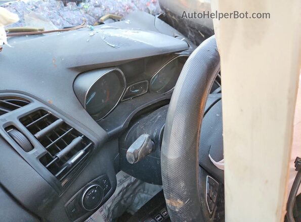 1FMCU0F79HUC89644 2017 FORD ESCAPE Серый Вид щитка приборов