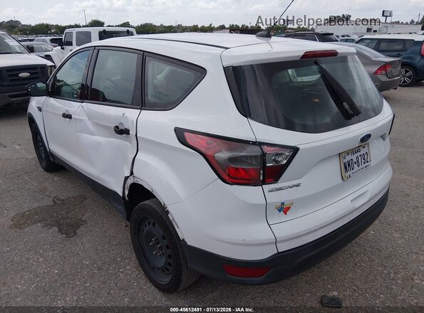 1FMCU0F79HUE07868 2017 FORD ESCAPE Белый Задняя левая четверть