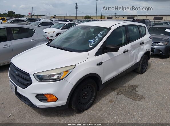 1FMCU0F79HUE07868 2017 FORD ESCAPE Белый Передняя левая четверть