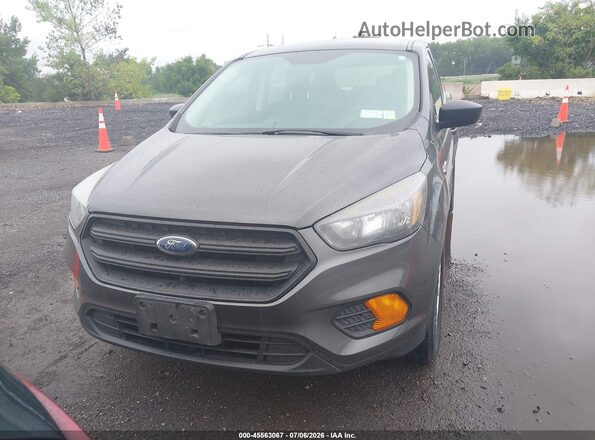 1FMCU0F79JUA46230 2018 FORD ESCAPE Gray Widok zestawu wskaźników