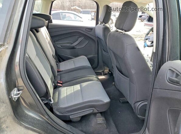 1FMCU0F79JUB04255 2018 FORD ESCAPE Gray Вид задньої частини салону