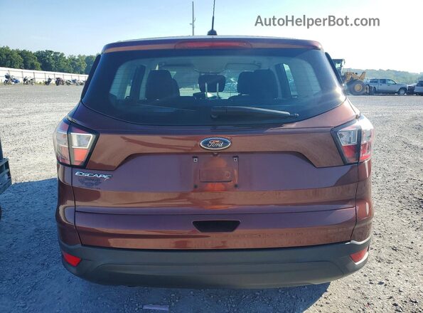 1FMCU0F79JUB20049 2018 FORD ESCAPE Brown Вид ззаду