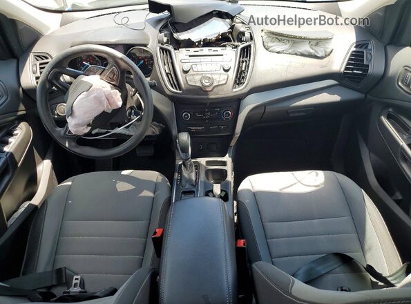 1FMCU0F79JUB20049 2018 FORD ESCAPE Brown Вид панелі приладів