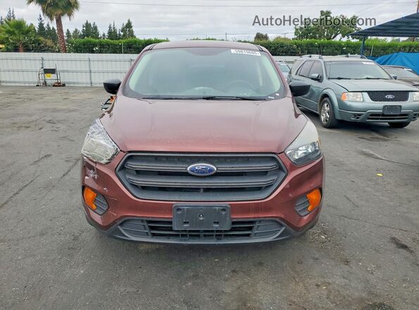 1FMCU0F79JUB44772 2018 FORD ESCAPE Brown Vista frontal