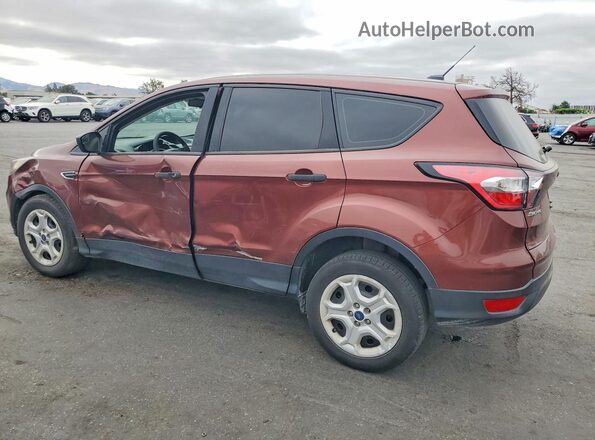 1FMCU0F79JUB44772 2018 FORD ESCAPE Brown Trasero izquierdo
