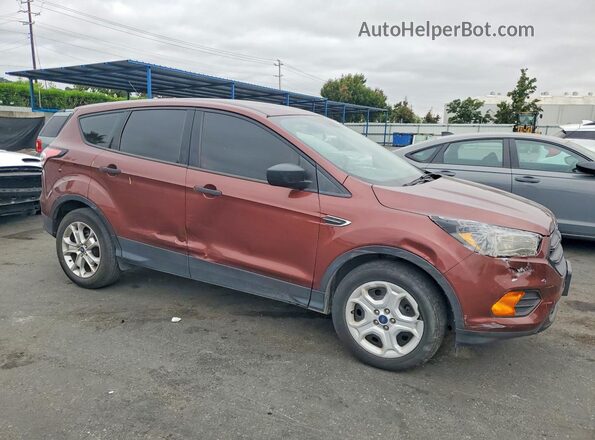 1FMCU0F79JUB44772 2018 FORD ESCAPE Brown Delantero derecho