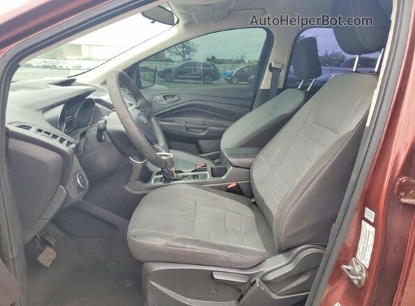 1FMCU0F79JUB44772 2018 FORD ESCAPE Brown Vista interior delantera