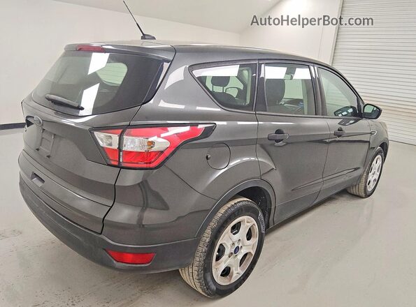1FMCU0F79JUB54363 2018 FORD ESCAPE Gray უკანა მარჯვენა