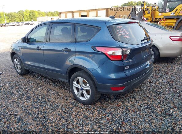 1FMCU0F79JUC26954 2018 FORD ESCAPE Blue Rear left