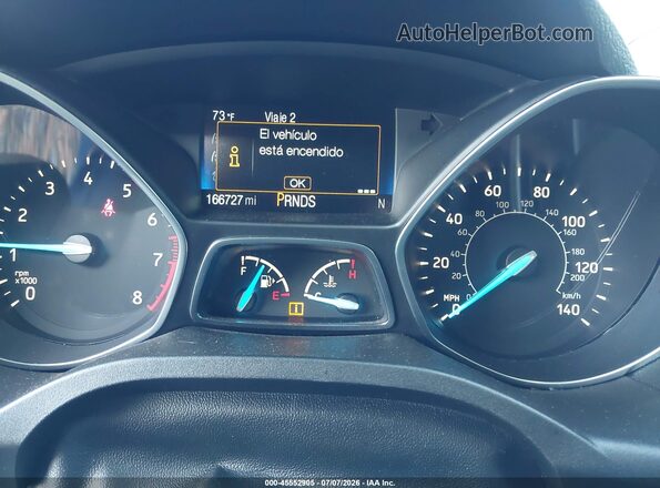 1FMCU0F79JUC26954 2018 FORD ESCAPE Blue Rear seats view