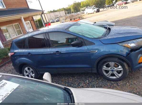 1FMCU0F79JUC26954 2018 FORD ESCAPE Blue Rear interior view