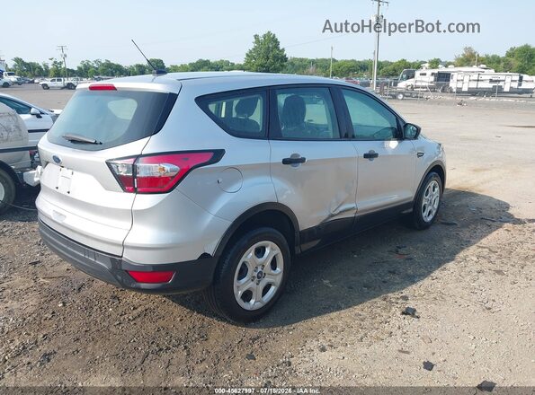 1FMCU0F79JUC77838 2018 FORD ESCAPE Silver Trasero derecho