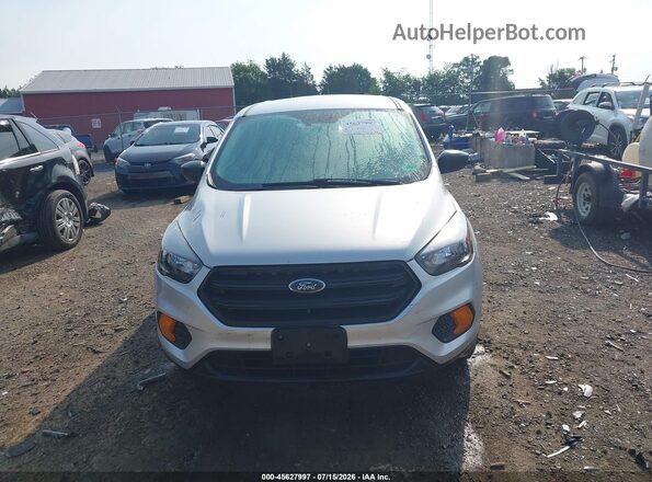 1FMCU0F79JUC77838 2018 FORD ESCAPE Silver Vista del cuadro de instrumentos