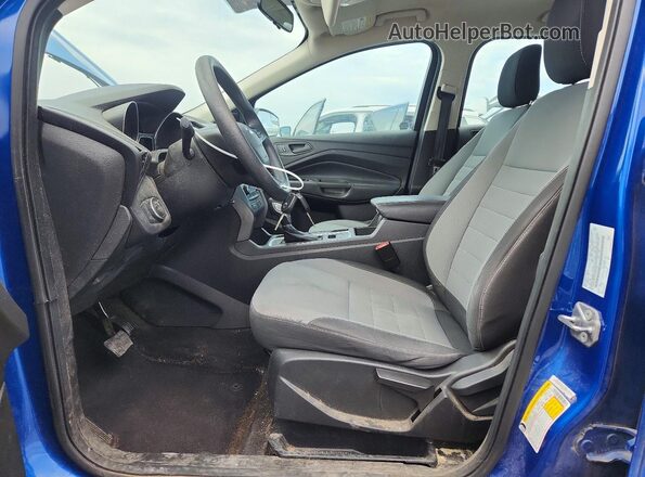 1FMCU0F79JUD04696 2018 FORD ESCAPE Blue Front interior view