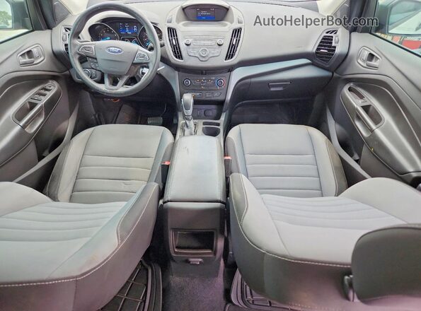 1FMCU0F79KUA53583 2019 FORD ESCAPE Белый Вид панели приборов