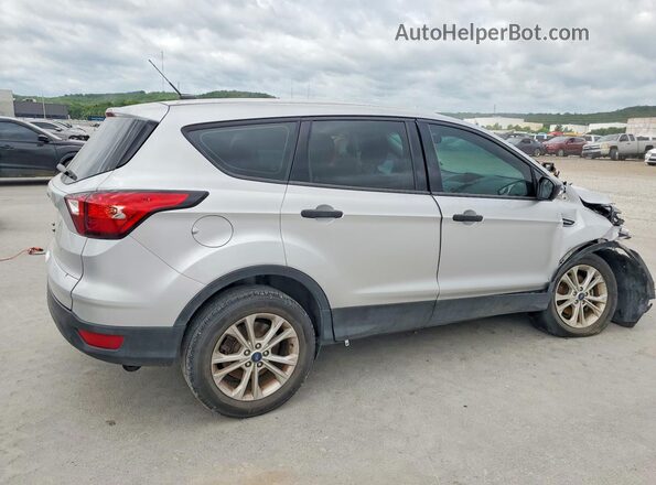 1FMCU0F79KUB01518 2019 FORD ESCAPE Silver Задня права чверть