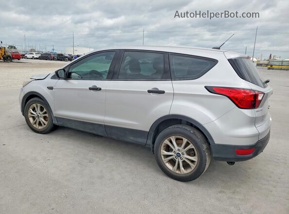 1FMCU0F79KUB01518 2019 FORD ESCAPE Silver Задня ліва чверть
