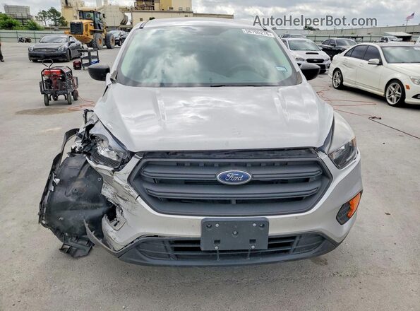 1FMCU0F79KUB01518 2019 FORD ESCAPE Silver Вид спереду