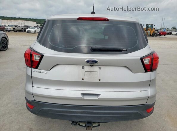 1FMCU0F79KUB01518 2019 FORD ESCAPE Silver Вид ззаду