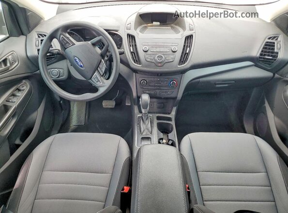 1FMCU0F79KUB01518 2019 FORD ESCAPE Silver Вид панелі приладів