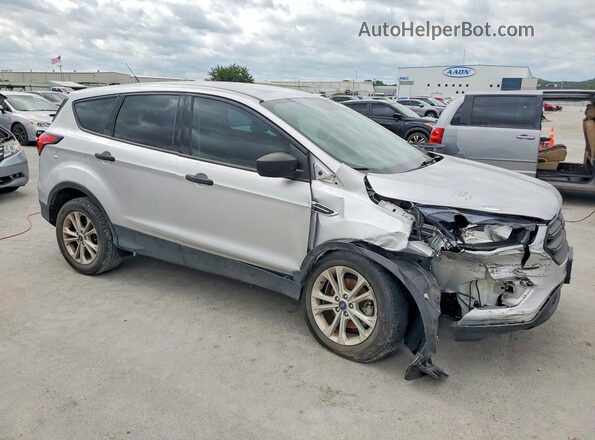 1FMCU0F79KUB01518 2019 FORD ESCAPE Silver Передня права чверть