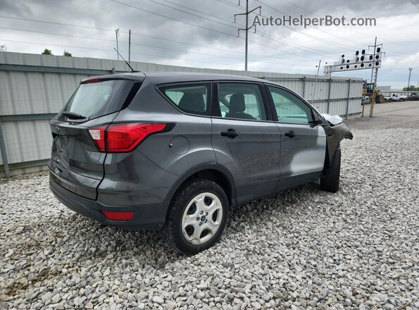 1FMCU0F79KUB53165 2019 FORD ESCAPE Gray 