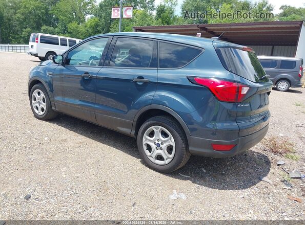 1FMCU0F79KUB66837 2019 FORD ESCAPE Blue უკანა მარცხენა