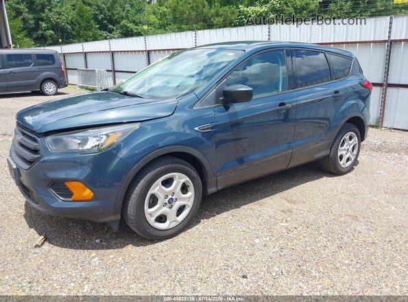 1FMCU0F79KUB66837 2019 FORD ESCAPE Blue წინა მარცხენა ხედი სამი მეოთხედიდან