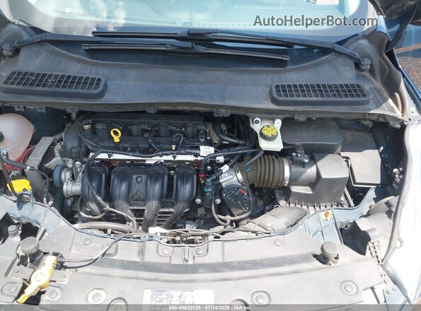 1FMCU0F79KUB66837 2019 FORD ESCAPE Blue უკანა ხედი