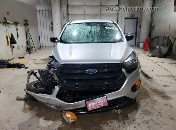 1FMCU0F79KUB96145 2019 FORD ESCAPE Серебряный Вид спереди