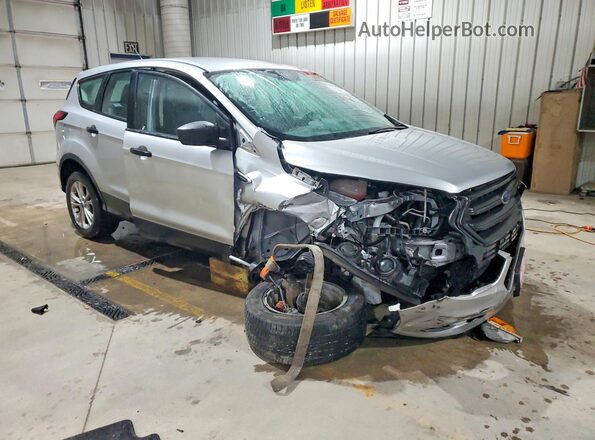 1FMCU0F79KUB96145 2019 FORD ESCAPE Серебряный Передняя правая четверть