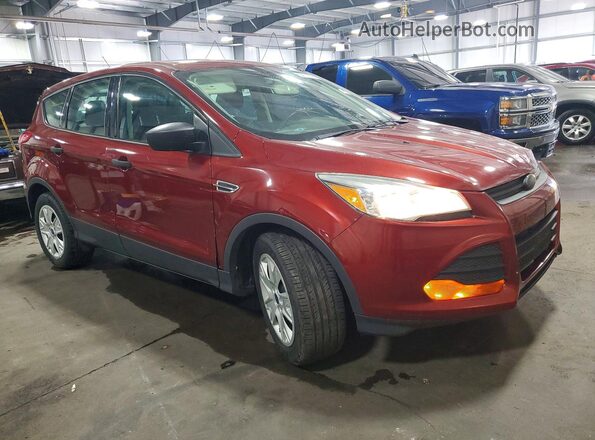 1FMCU0F7XGUB14138 2016 FORD ESCAPE Red Передня права чверть