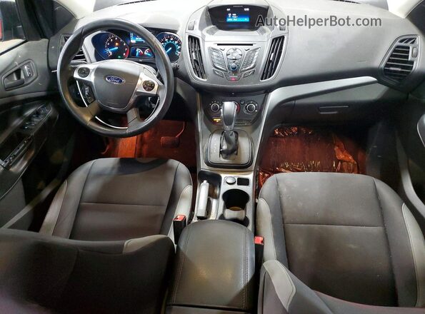 1FMCU0F7XGUB14138 2016 FORD ESCAPE Red Вид панелі приладів