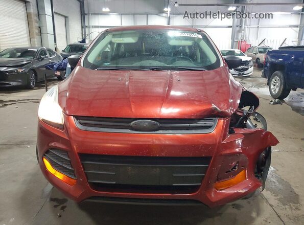 1FMCU0F7XGUB14138 2016 FORD ESCAPE Red Вид спереду