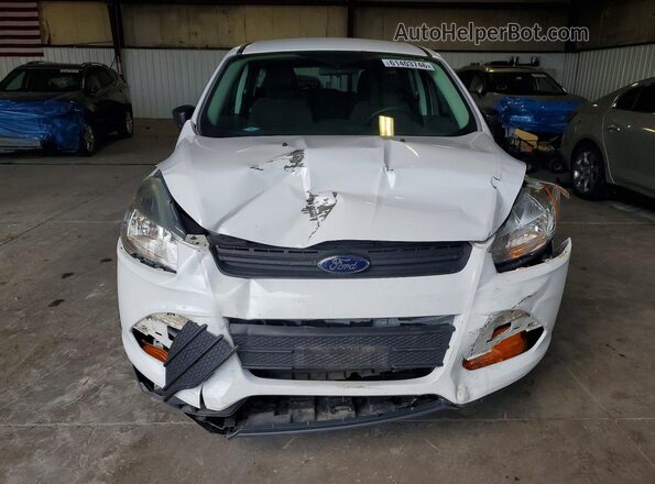 1FMCU0F7XGUB41274 2016 FORD ESCAPE White Front view