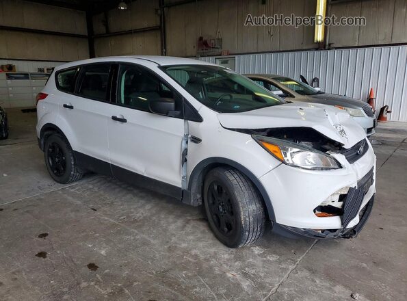 1FMCU0F7XGUB41274 2016 FORD ESCAPE White Front right