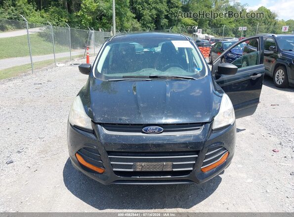 1FMCU0F7XGUB78258 2016 FORD ESCAPE Black წინა ხედი