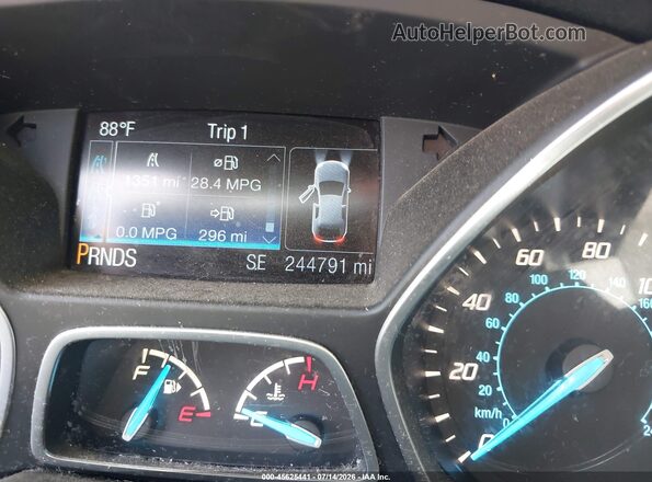 1FMCU0F7XGUB78258 2016 FORD ESCAPE Black უკანა სავარძლების ხედი